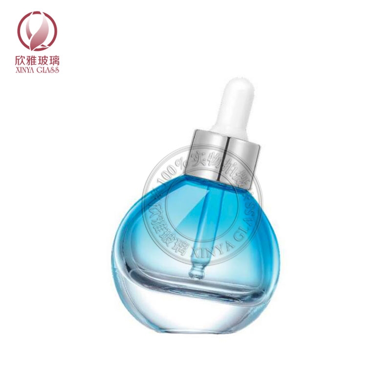 30ml liquid foundation glass bottle cosmetic packaging essense serum split bottles